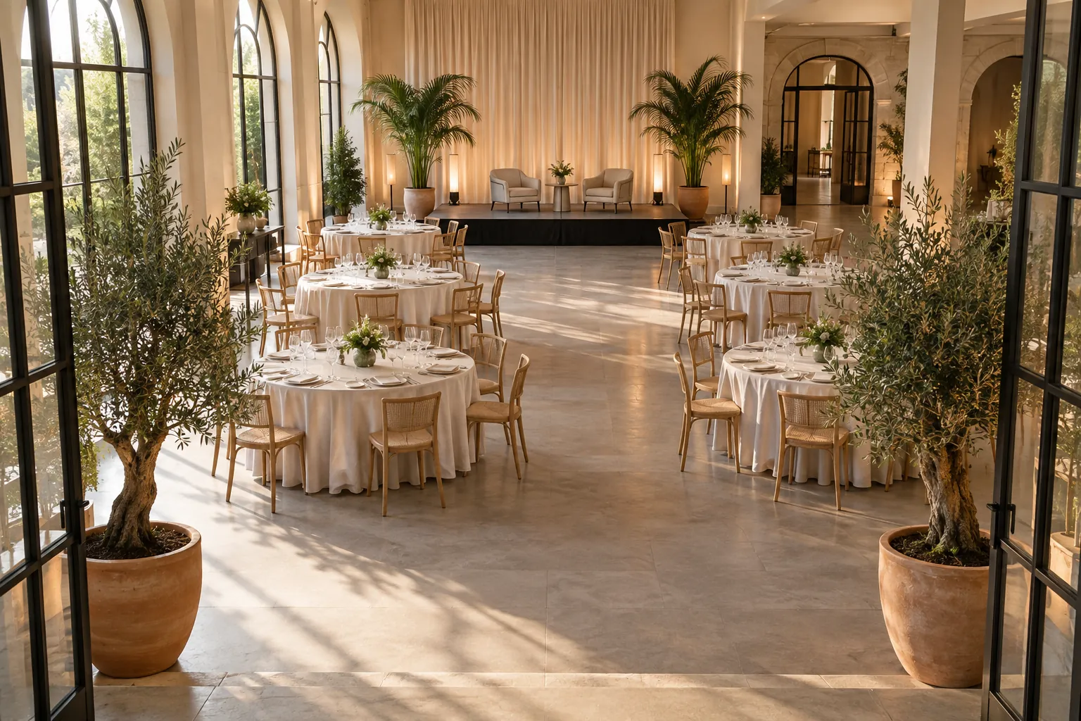 Décoration végétale d’un événement avec des plantes en location